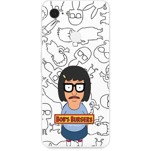 Bobs Burgers Tina Uhh Google Pixel 3 Skin